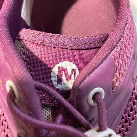 MERRELL Sz 8.5 Performance Footwear Open Fabric Breathable Athletic Sneakers - Picture 8 of 9